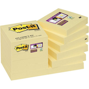 POST-IT NOTAS SUPER STICKY 48x48mm 12-PACK 622-12SSCY-EU